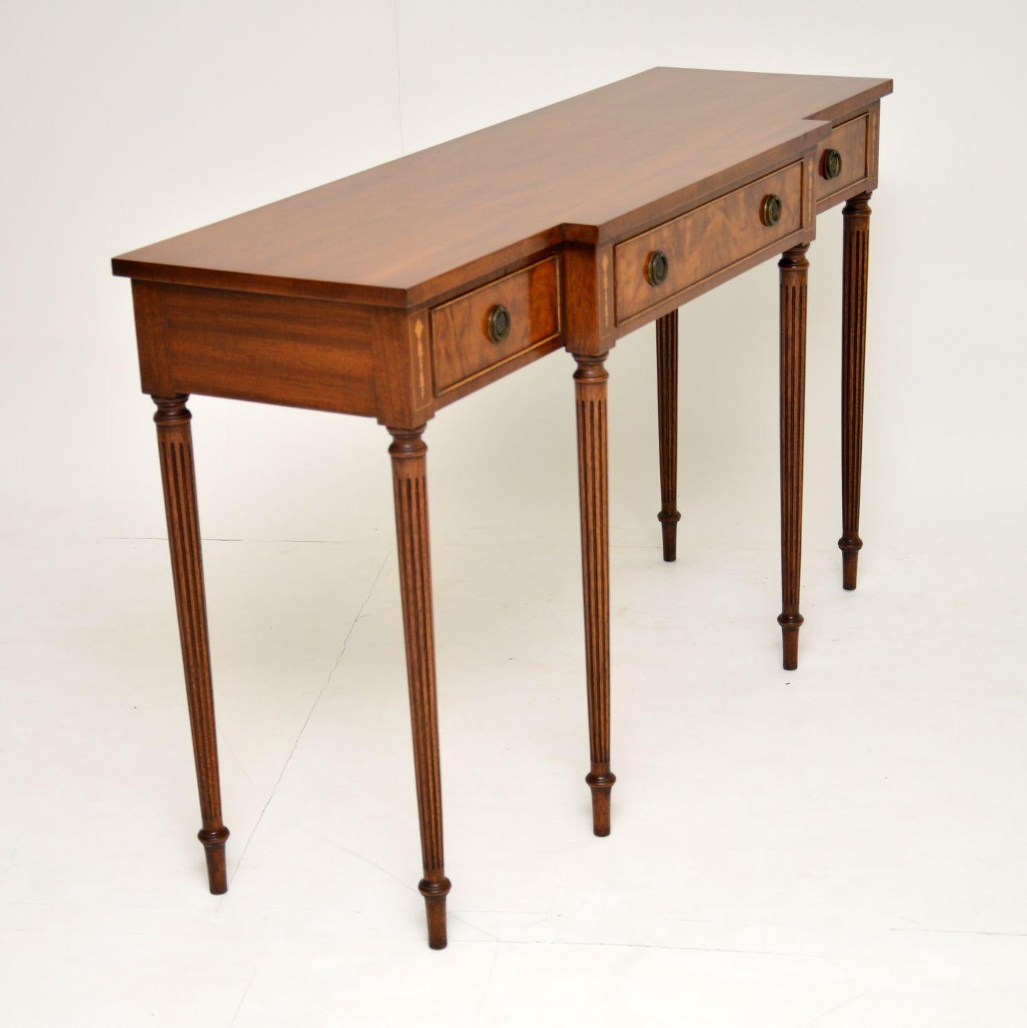 Antique Mahogany Console / Side Table 6
