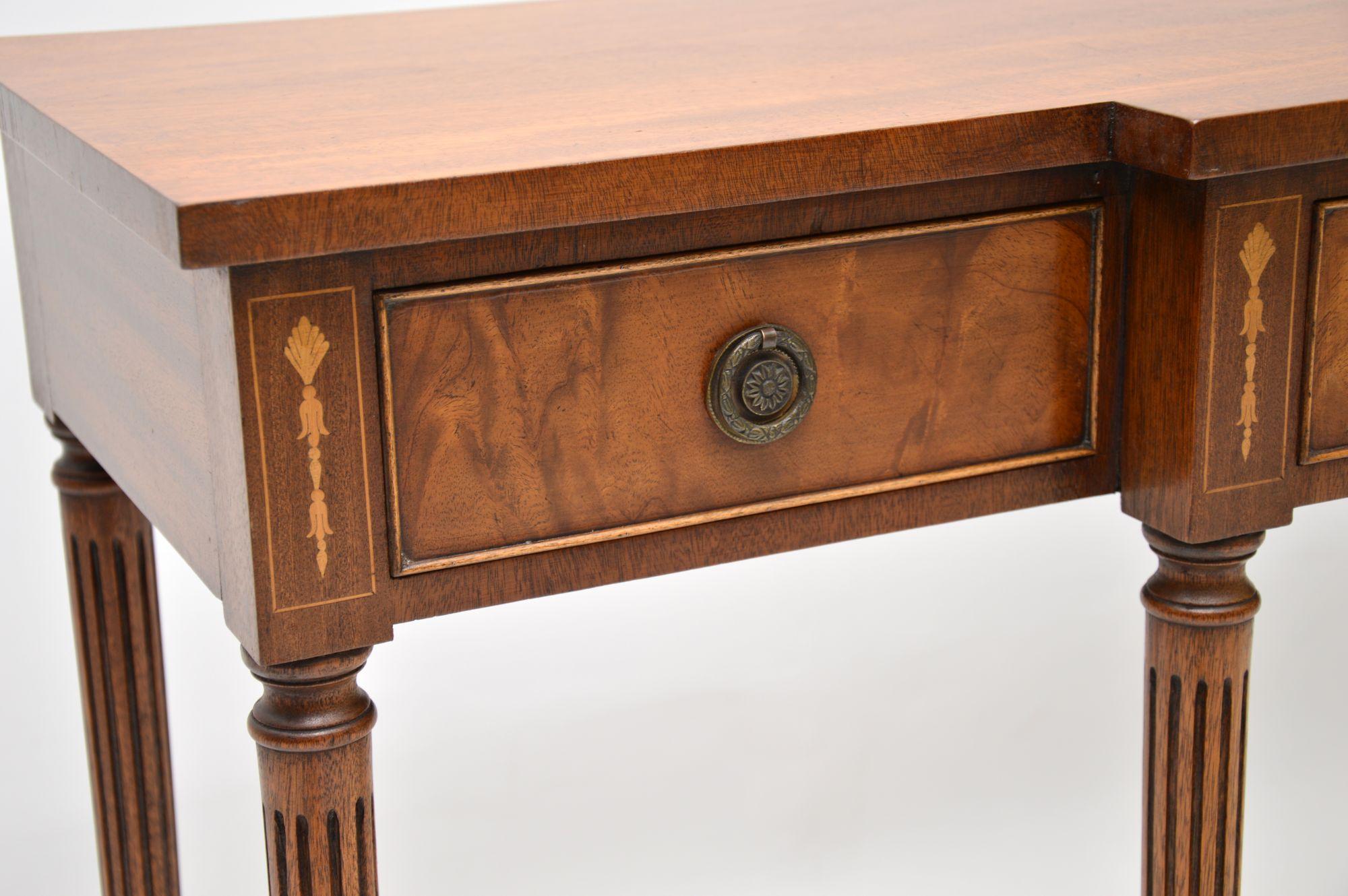 Early 20th Century Antique Mahogany Console / Side Table