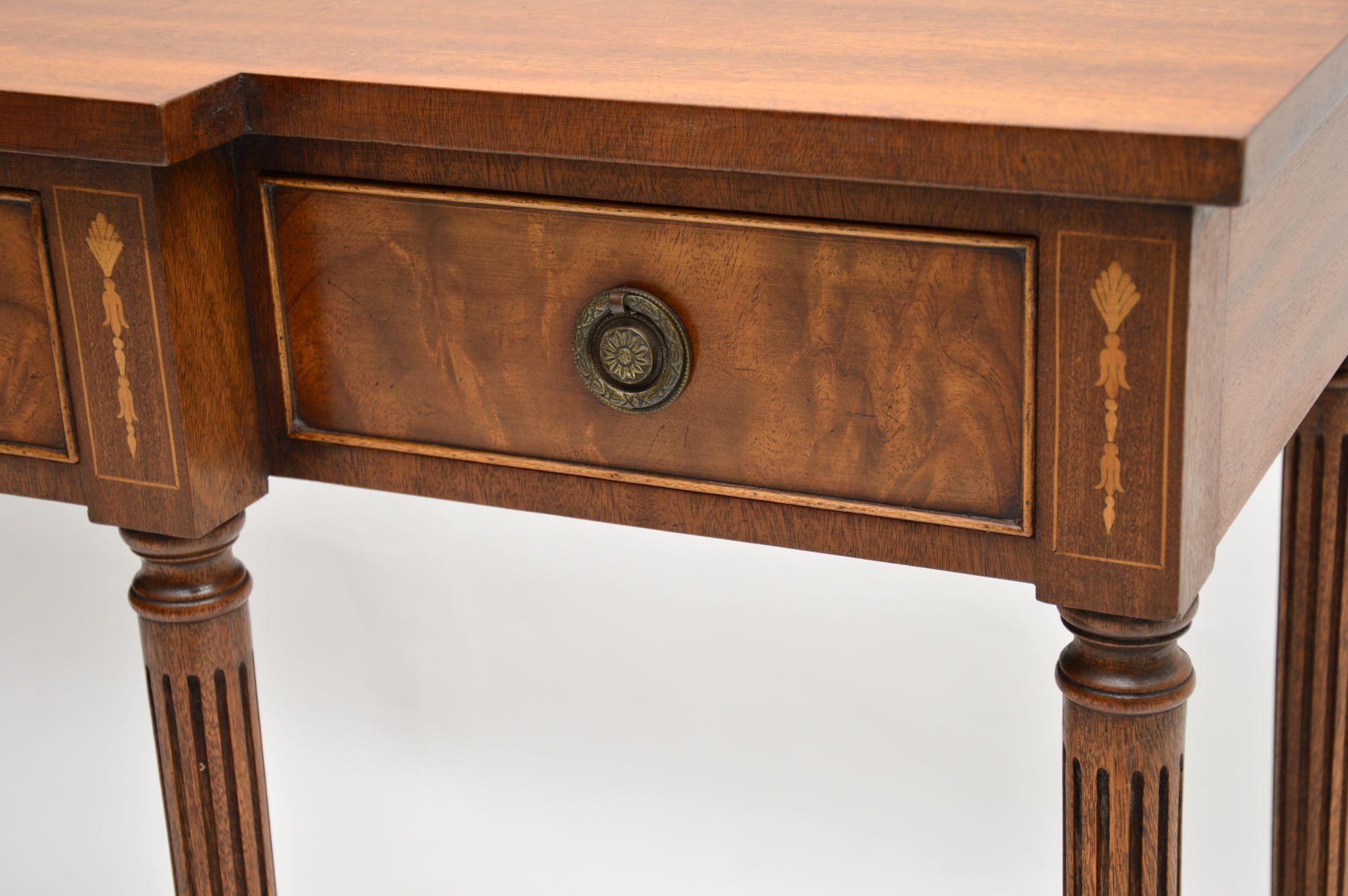 Antique Mahogany Console / Side Table 2