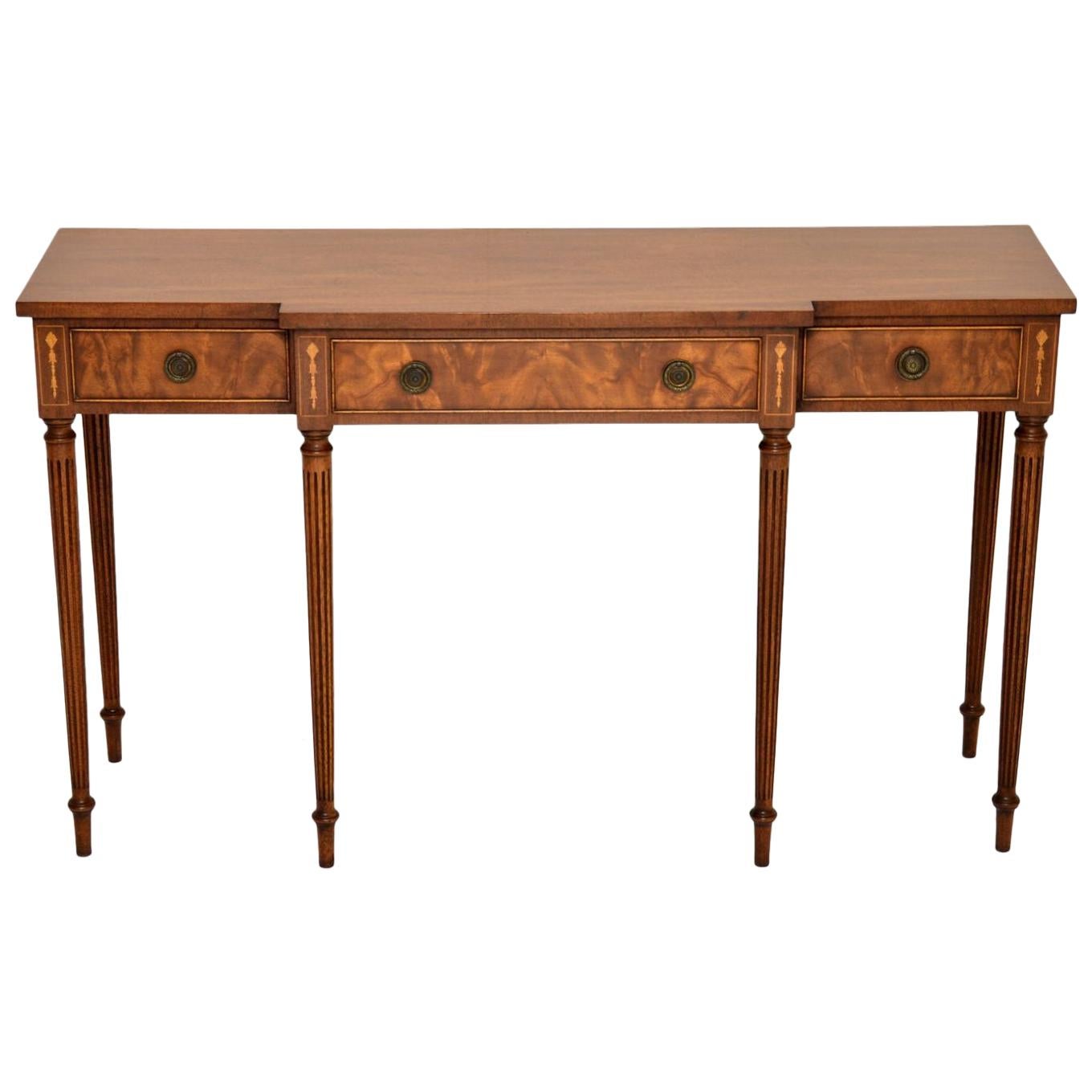 Antique Mahogany Console / Side Table