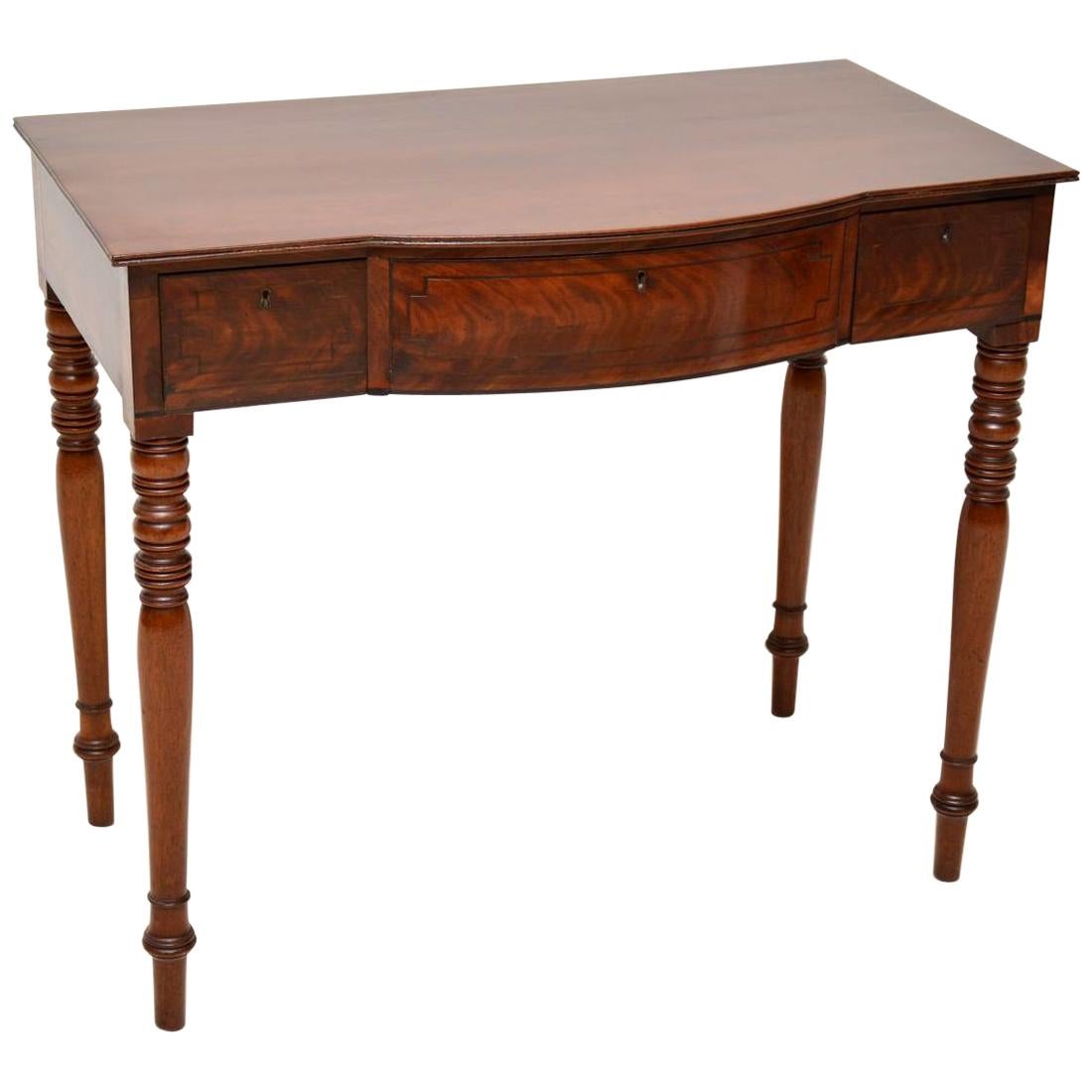 Antique Mahogany Console Table or Desk