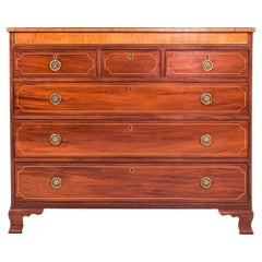 Antique Mahogany, D. Maria Style, Chest of Drawers