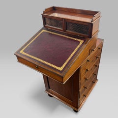 Antique Mahogany Davenport Desk by Gillows of Lancaster