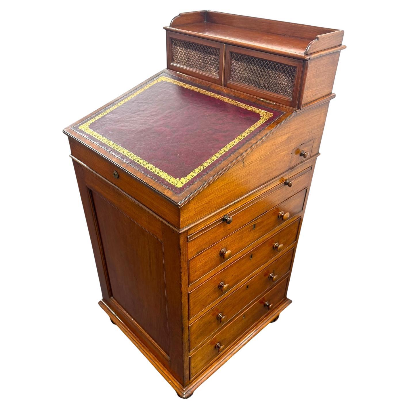 Antique Mahogany Davenport Desk by Gillows of Lancaster