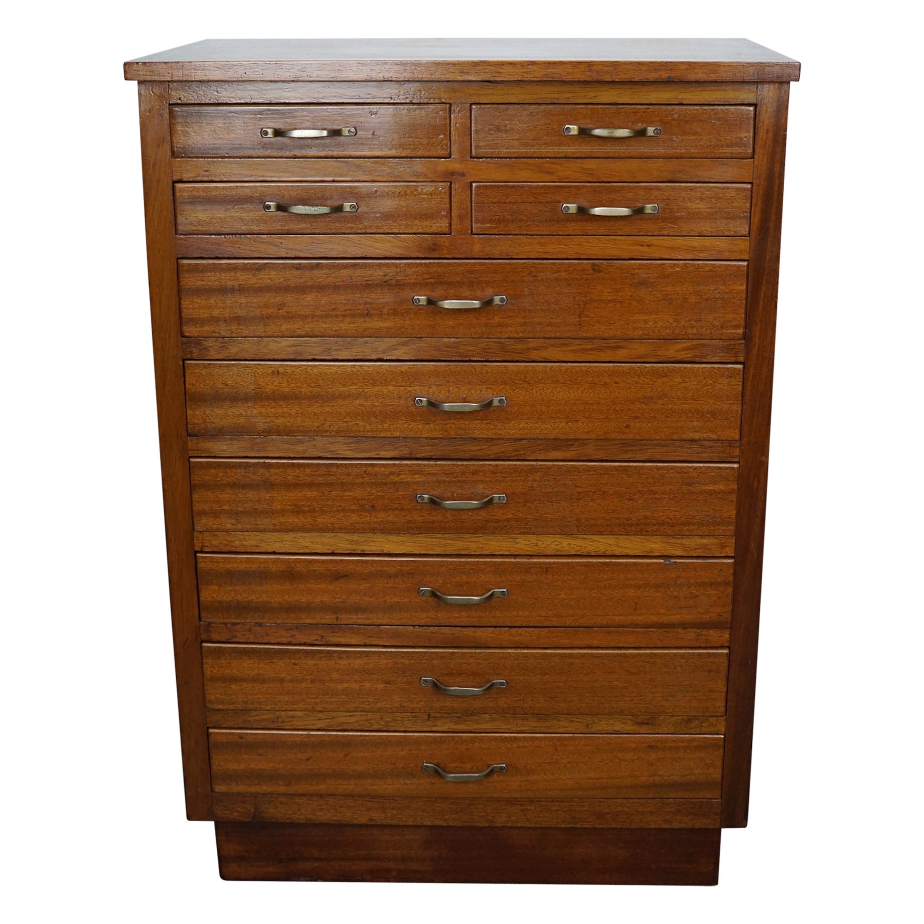 Antiker Zahnarztschrank aus Mahagoni, Amsterdam, ca. 1930