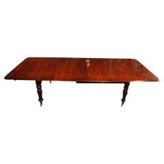 Antique mahogany dining table