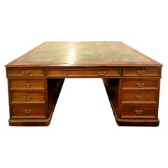 Acajou antique double face  Bureau d'origine française