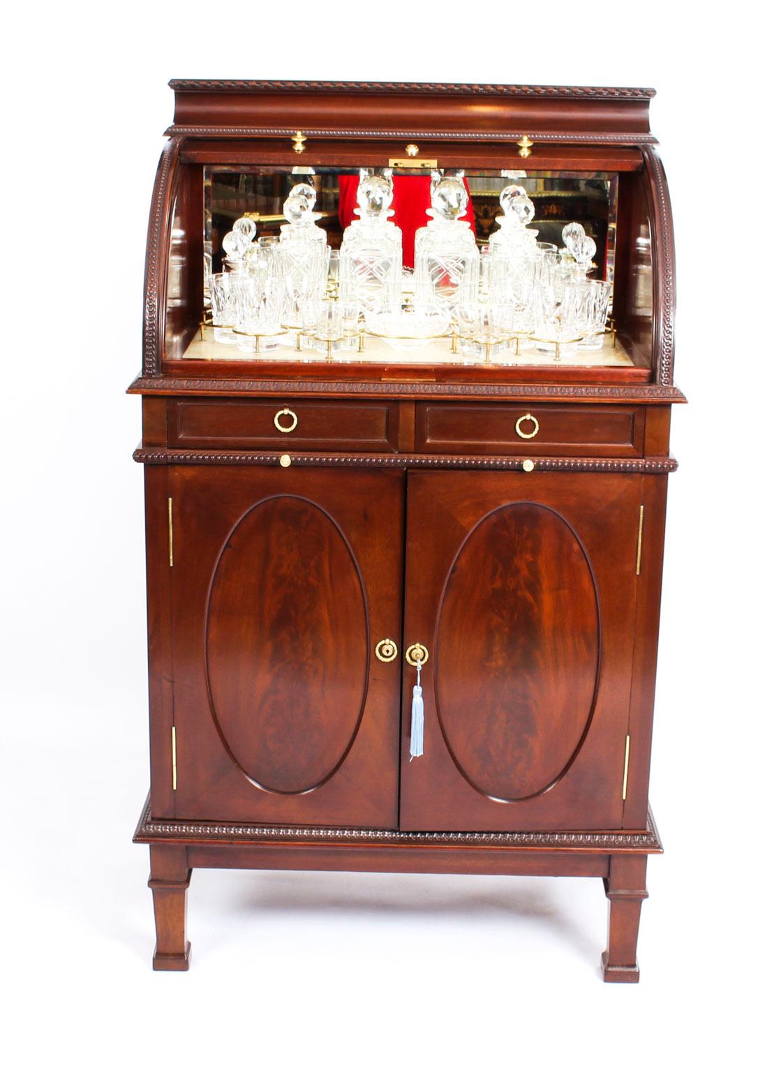 antique liquor cabinet