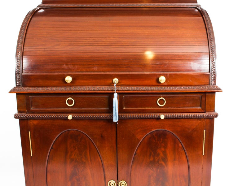 Antique Mahogany Drinks Cocktail Dry Bar, 19th Century at