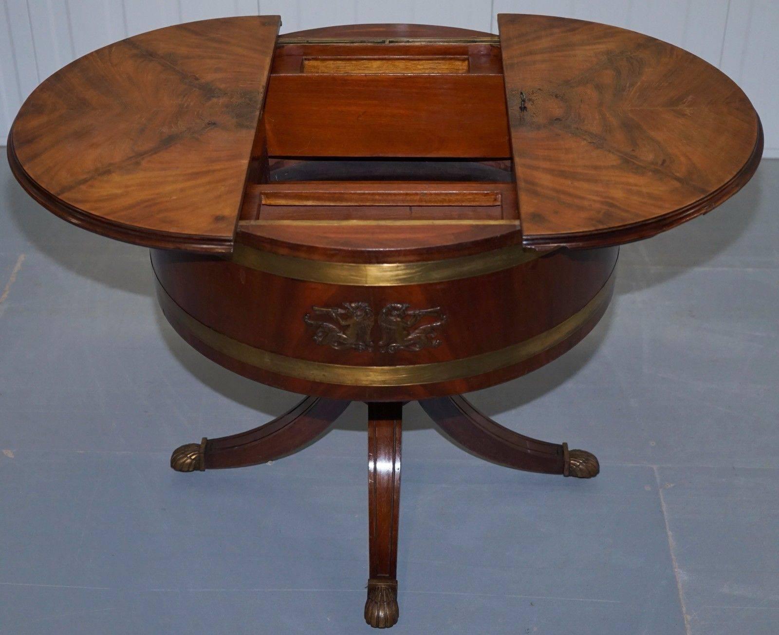 antique drinks table