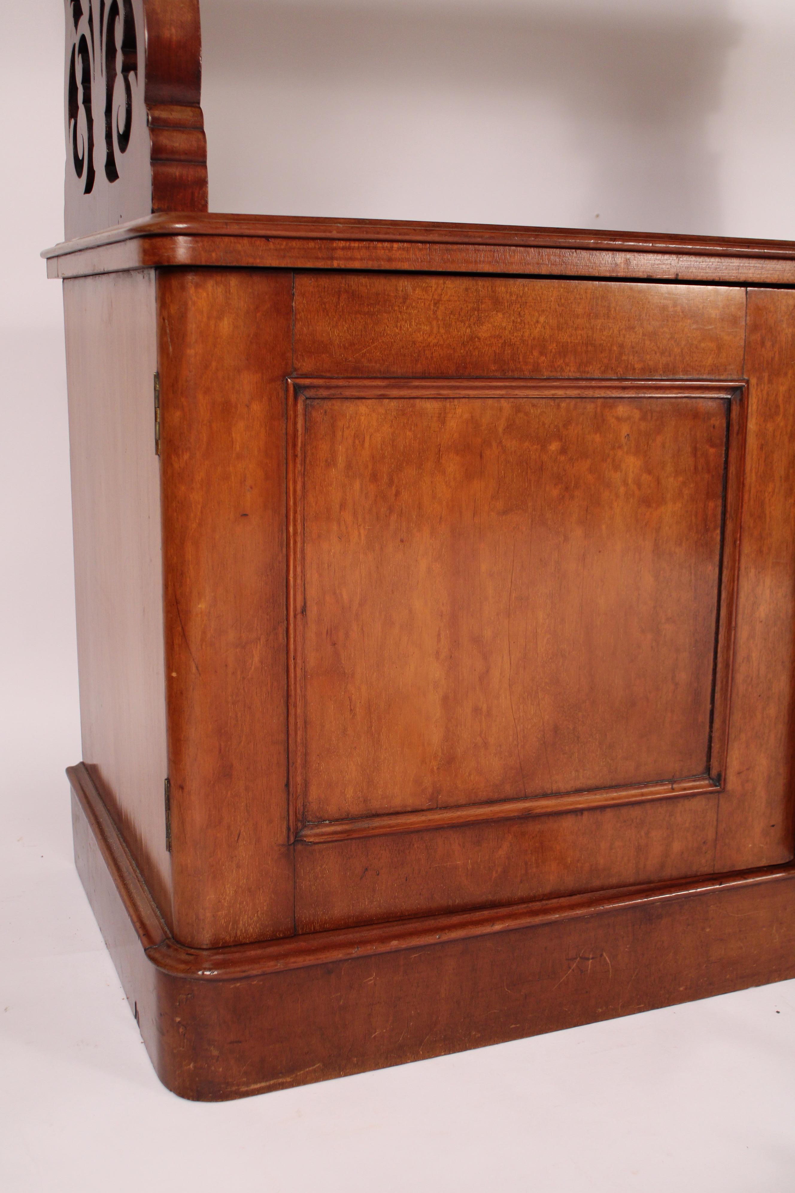 Antique Mahogany Etagere / Cabinet For Sale 1