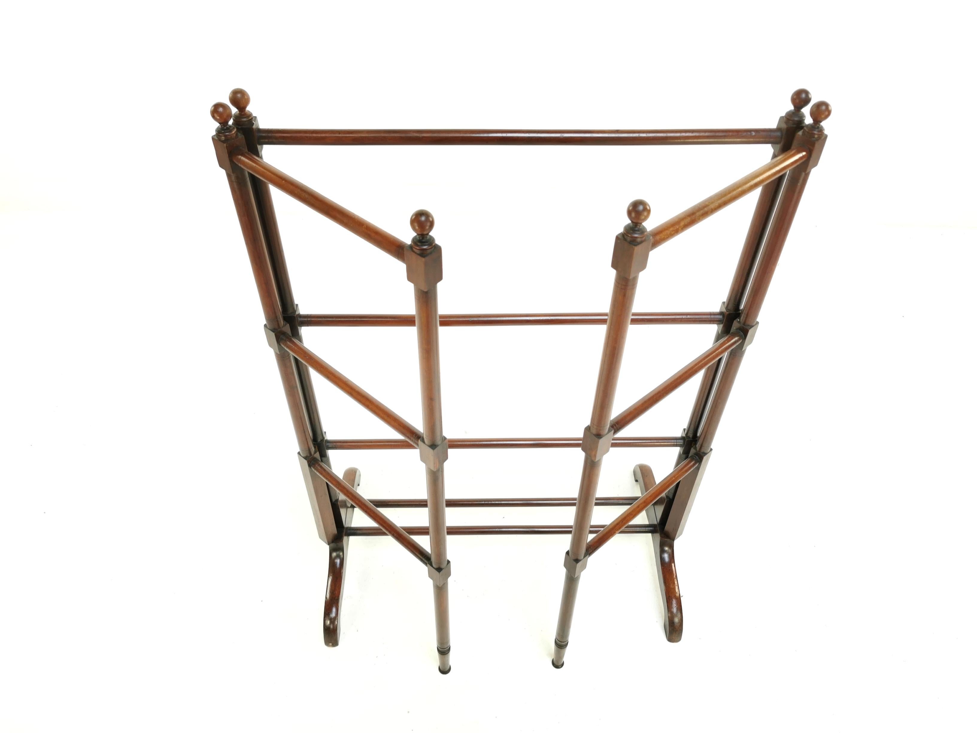 antique wooden clothes horse