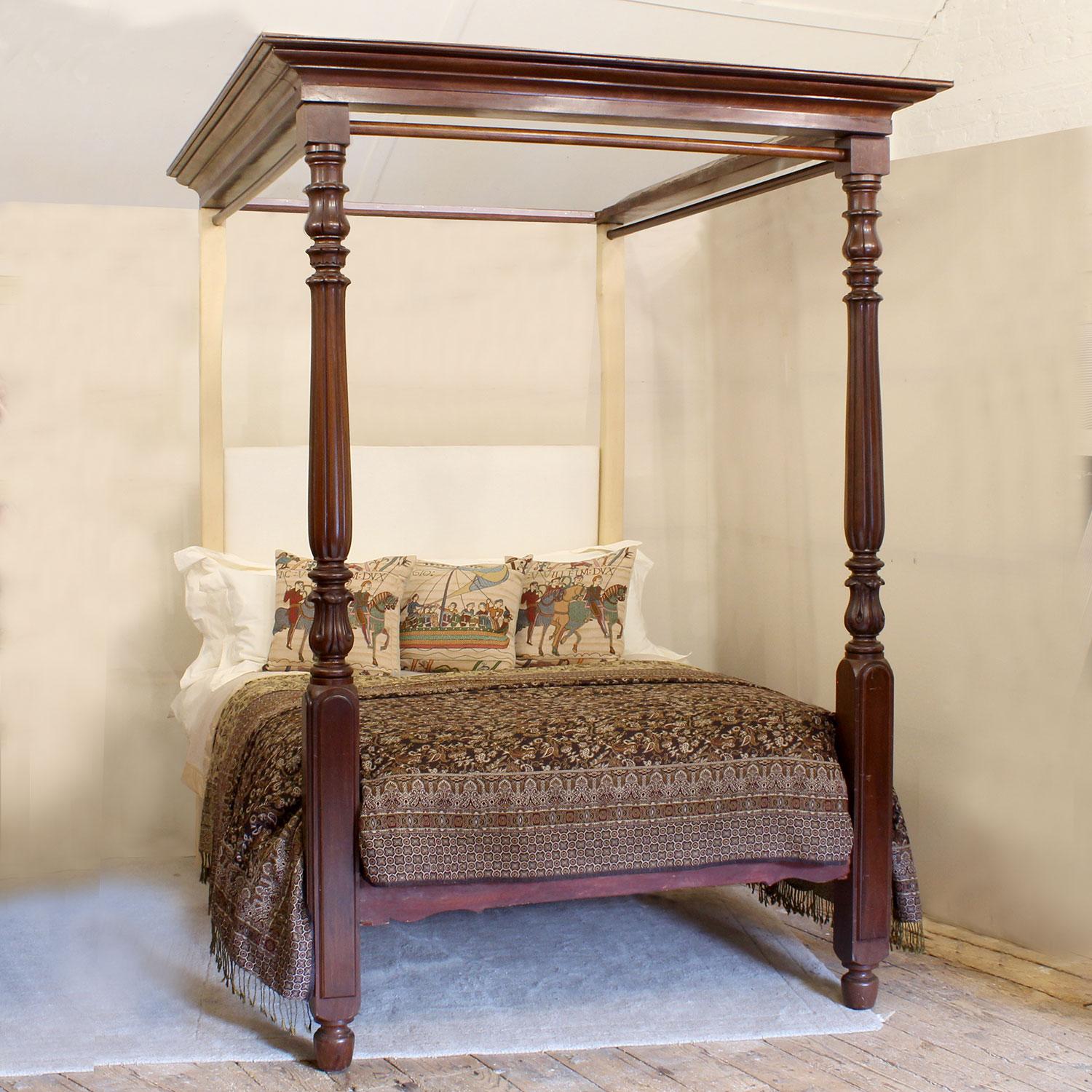 Antique Mahogany Four Poster Bed W4P12 For Sale At 1stDibs Antique Mahogany Four Poster Bed W4P12 For Sale At 1stDibs