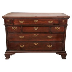 Antique Mahogany Georgian Architect's Drafting Drawing Desk Table Chest 1780