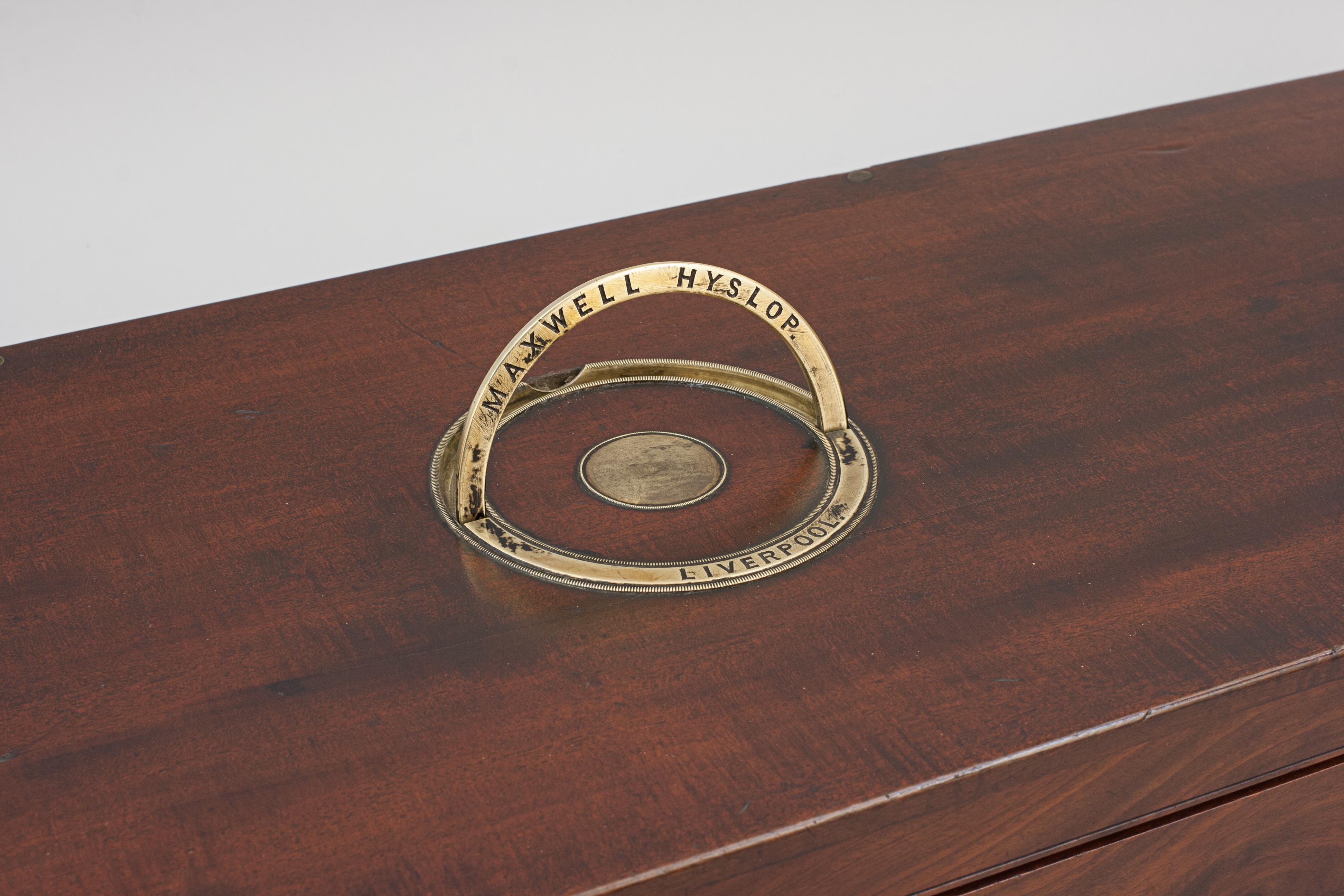 Antique Mahogany Gun Case For Sale 1