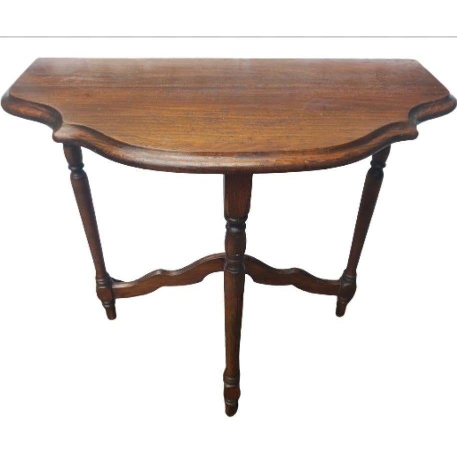 Antique mahogany hall console table. Suitable as console, hall or lamp table etc... Maesure 24W x 12 D x 22H.