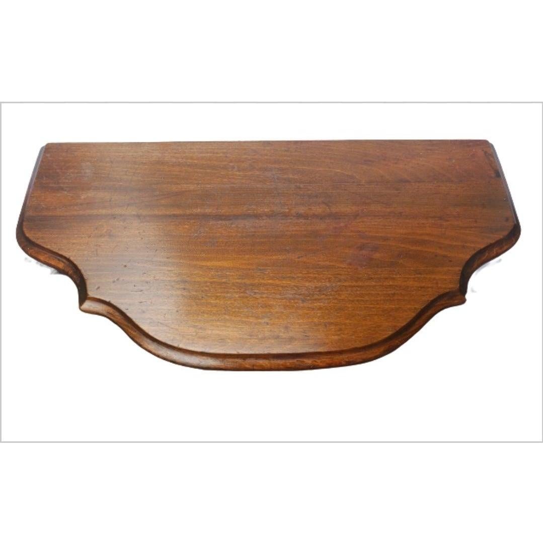 Américain Table de lampe console de hall en acajou antique en vente