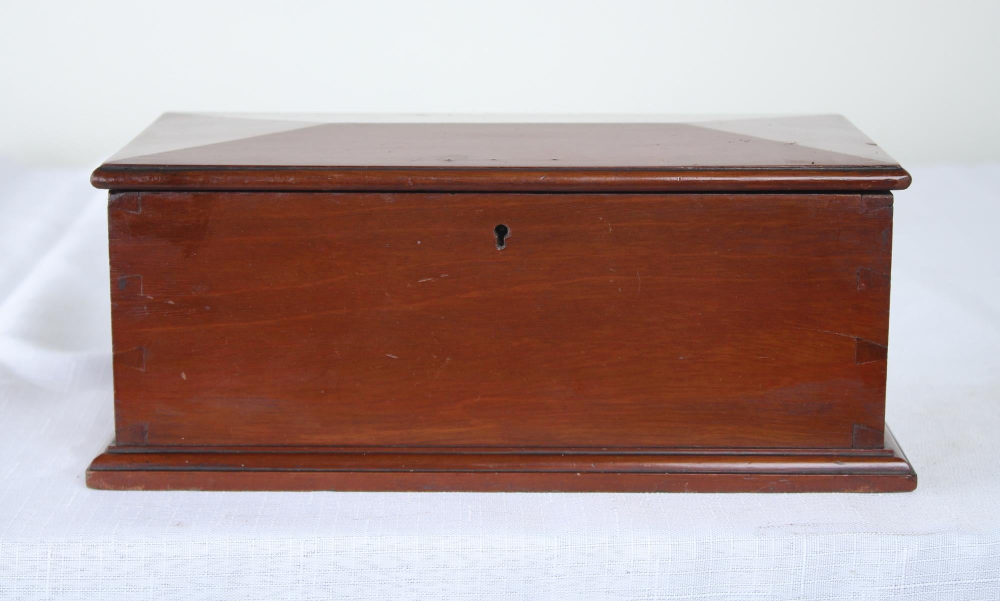 antique mahogany box