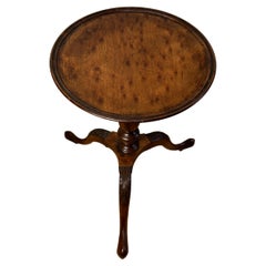 Antique Mahogany Kettle Stand/ Wine Table 