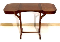 Antique Mahogany Ladies Writing Desk Table France