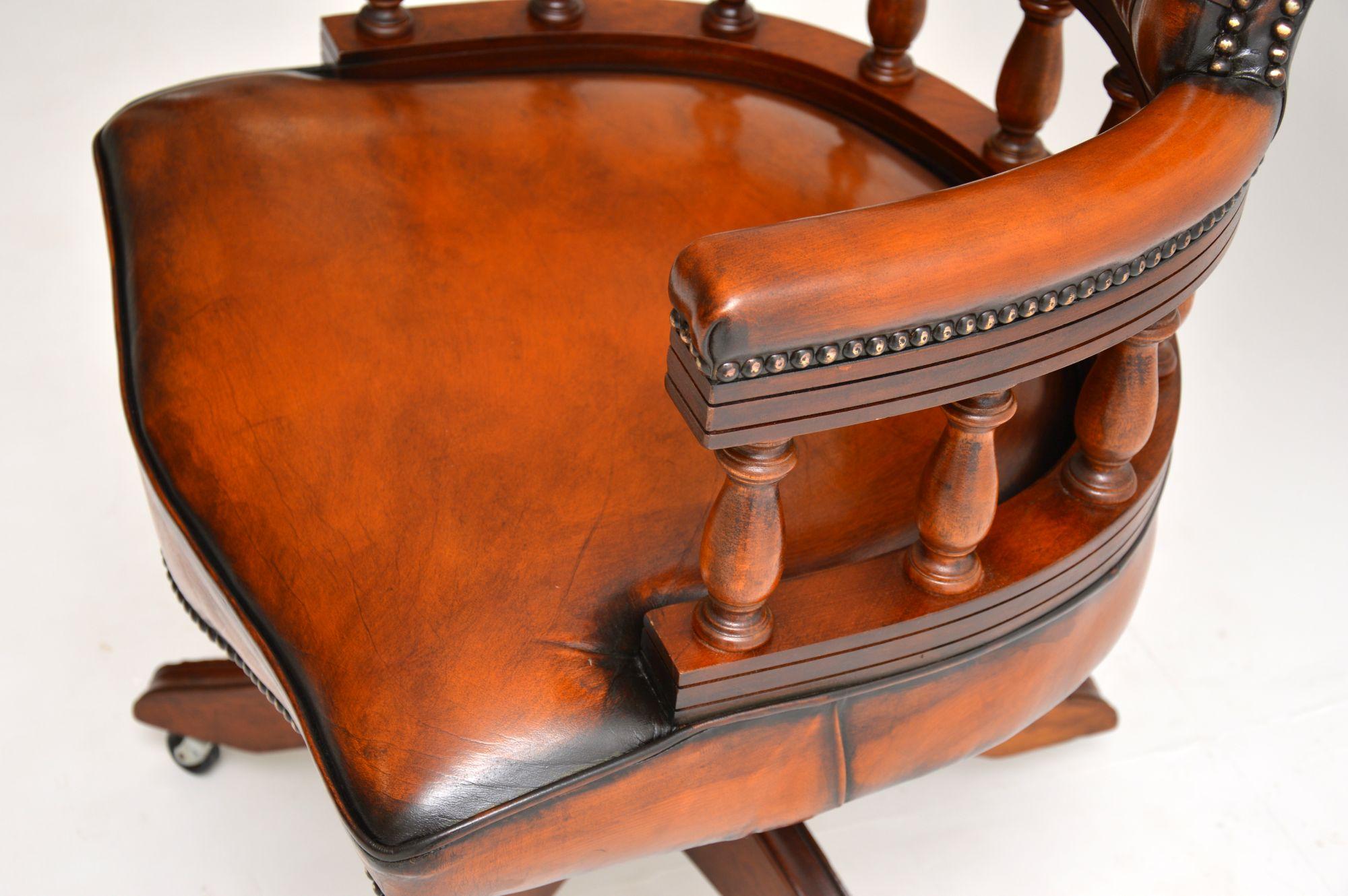 antique desk chair