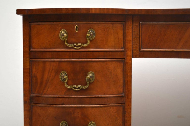 Antique Gany Leather Top Desk At 1stdibs Antique Gany Leather Top Desk For 2