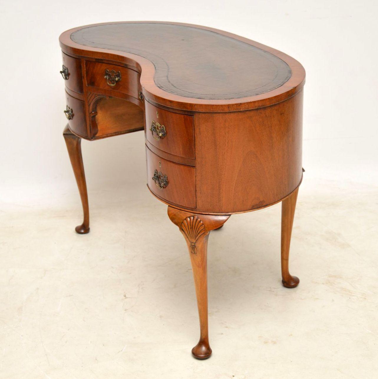 antique kidney desk