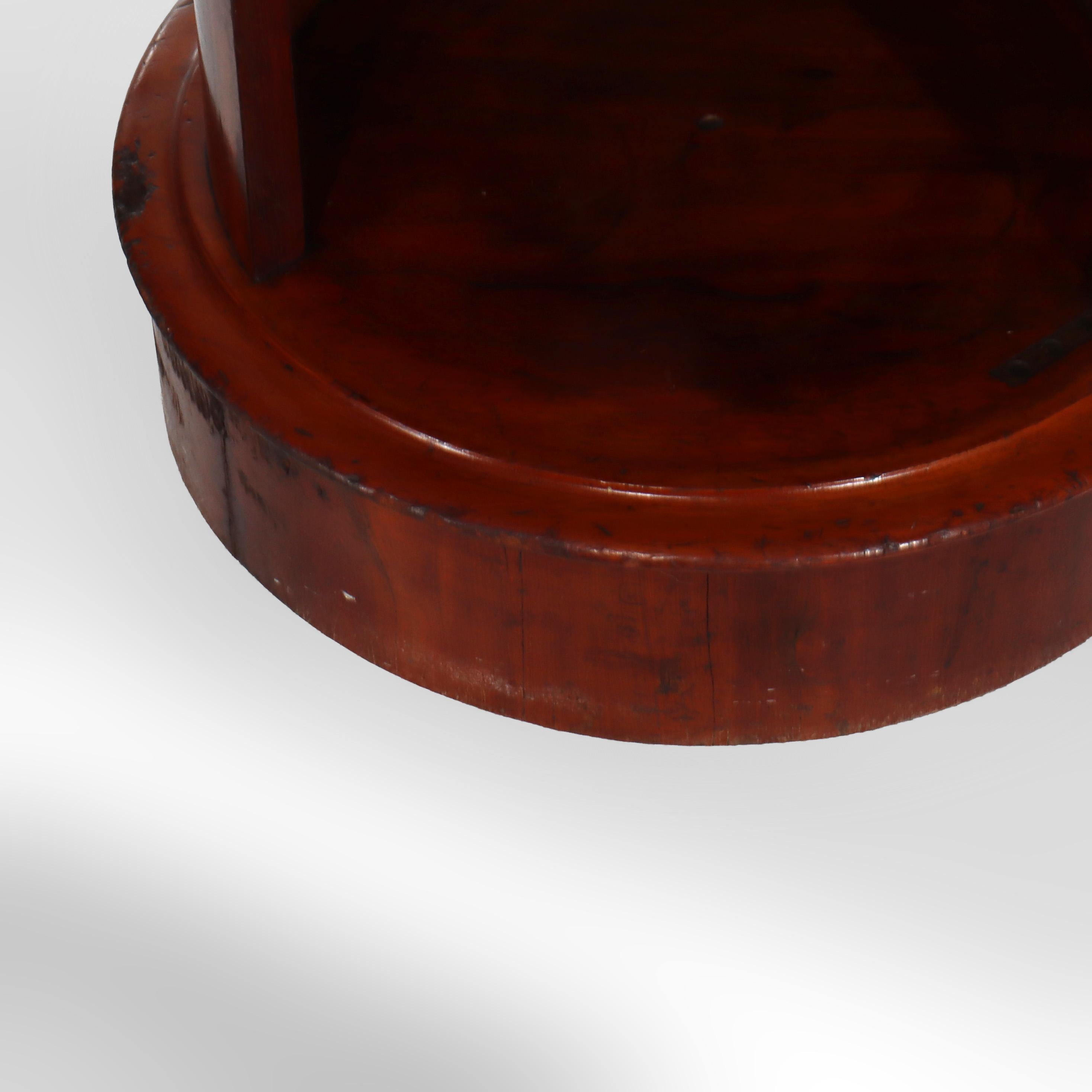 Antique Mahogany Marble Top Cellarette C1890 (Mahagoni) im Angebot