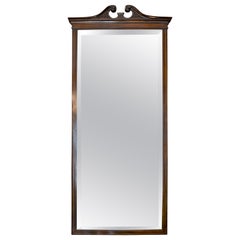 Antique Mahogany Mirror