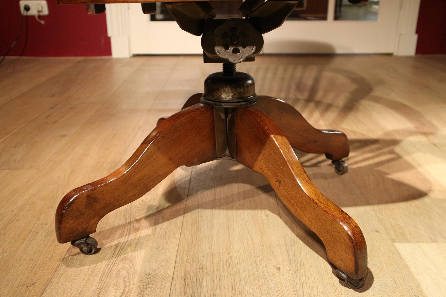 antique mahogany desk chair