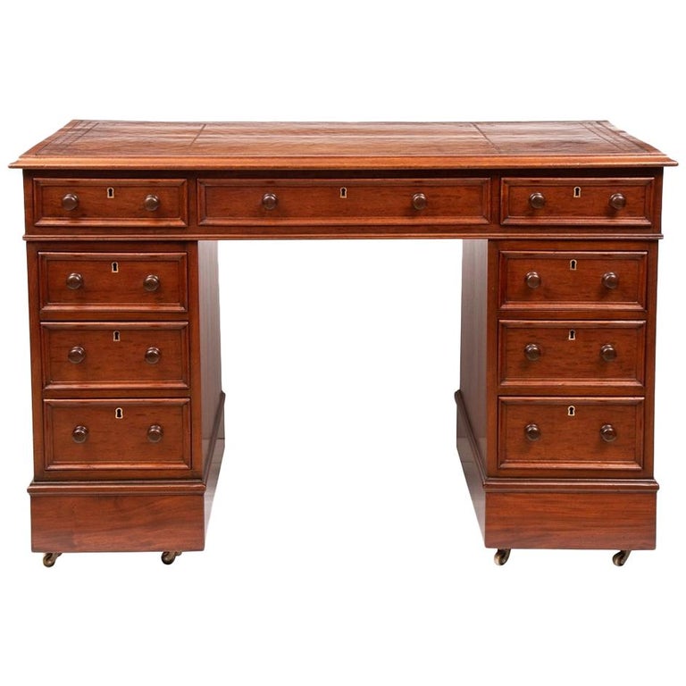 Antique And Vintage Secretaires 1495 For Sale At 1stdibs >> Antique Mahogany Pedestal Desk By John Dooly Sons Dublin Antique And Vintage Secretaires 1495 For Sale At 1stdibs >> Antique Mahogany Pedestal Desk By John Dooly Sons Dublin