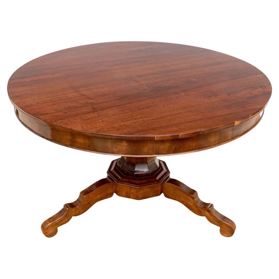 Antiker Mahagoni Pedestal Tripod Center/ Esstisch