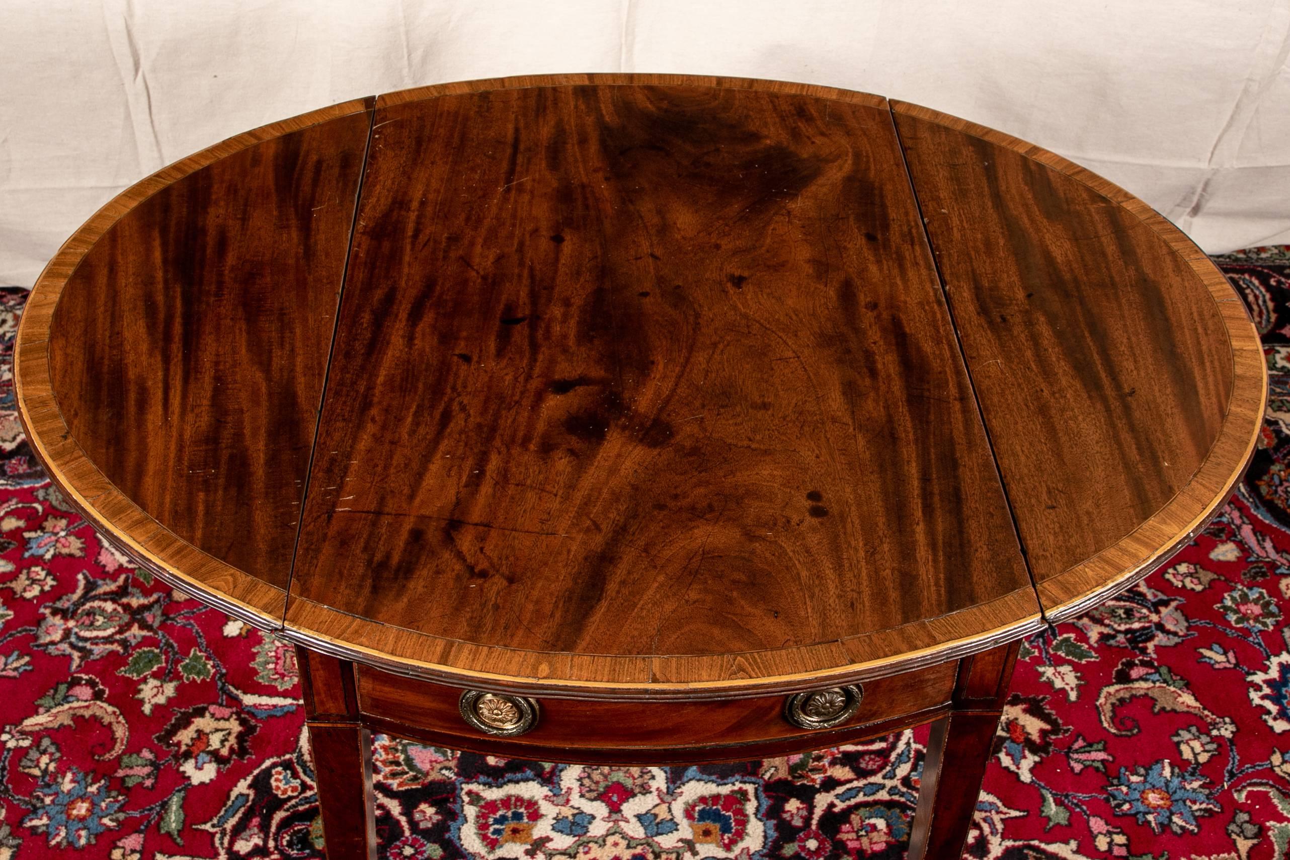 Regency Antique Mahogany Pembroke Table