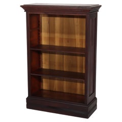 Antigua librería abierta pequeña de caoba C1930