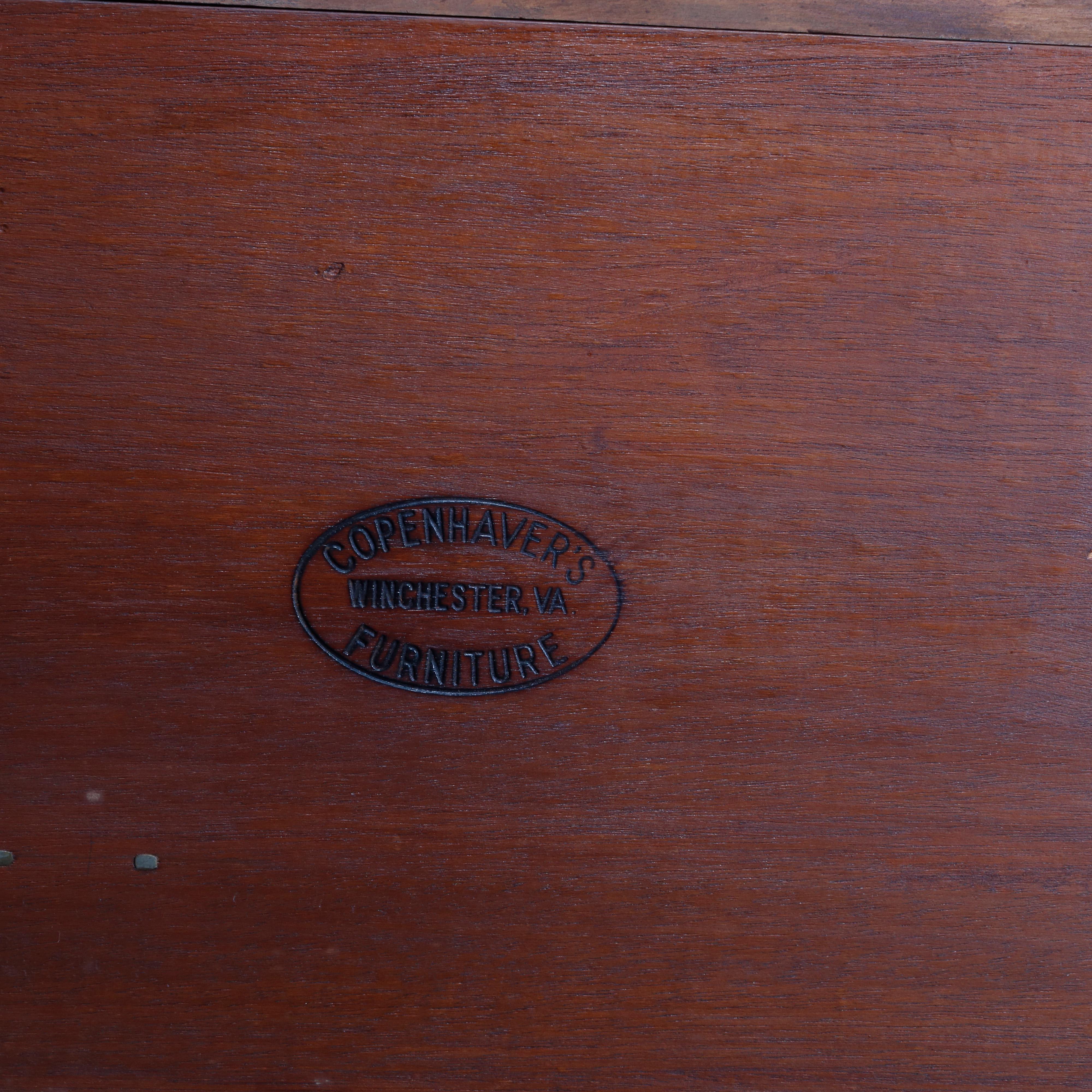 Antique Mahogany Queen Anne Tall Chest on Chest by Copenhaver's Furniture 6
