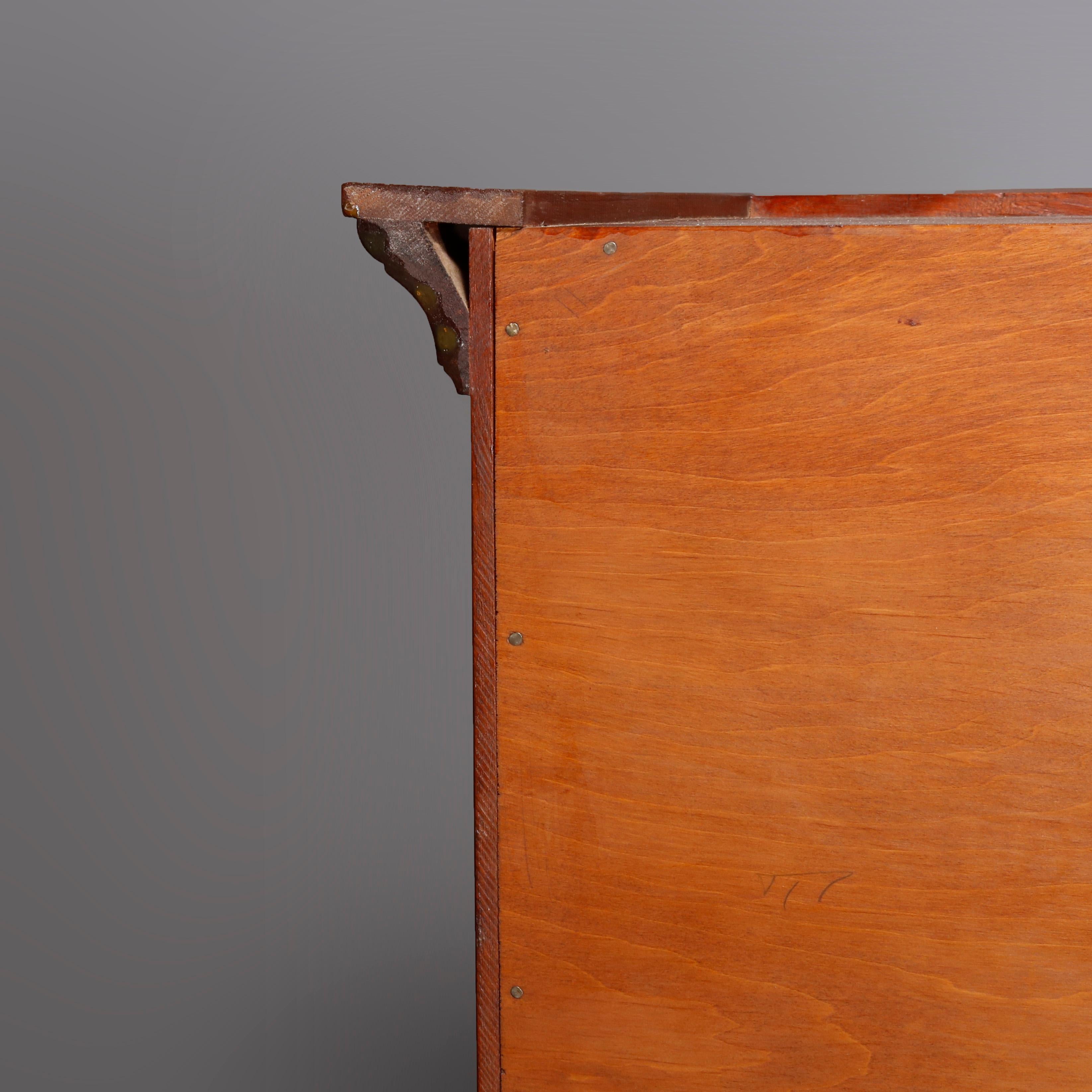Antique Mahogany Queen Anne Tall Chest on Chest by Copenhaver's Furniture 7