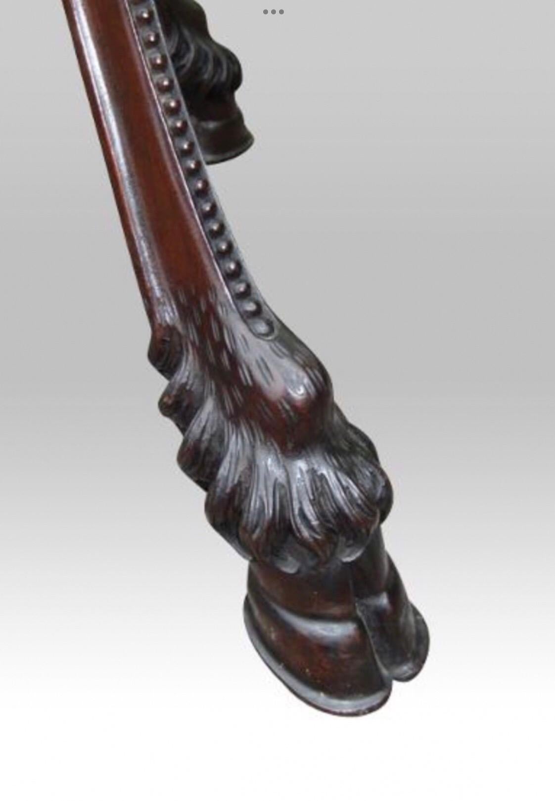 Antique Mahogany Regency Design Torchere, Plant Stand In Excellent Condition For Sale In Antrim, GB