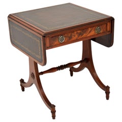 Vintage Mahogany Regency Style Sofa Table