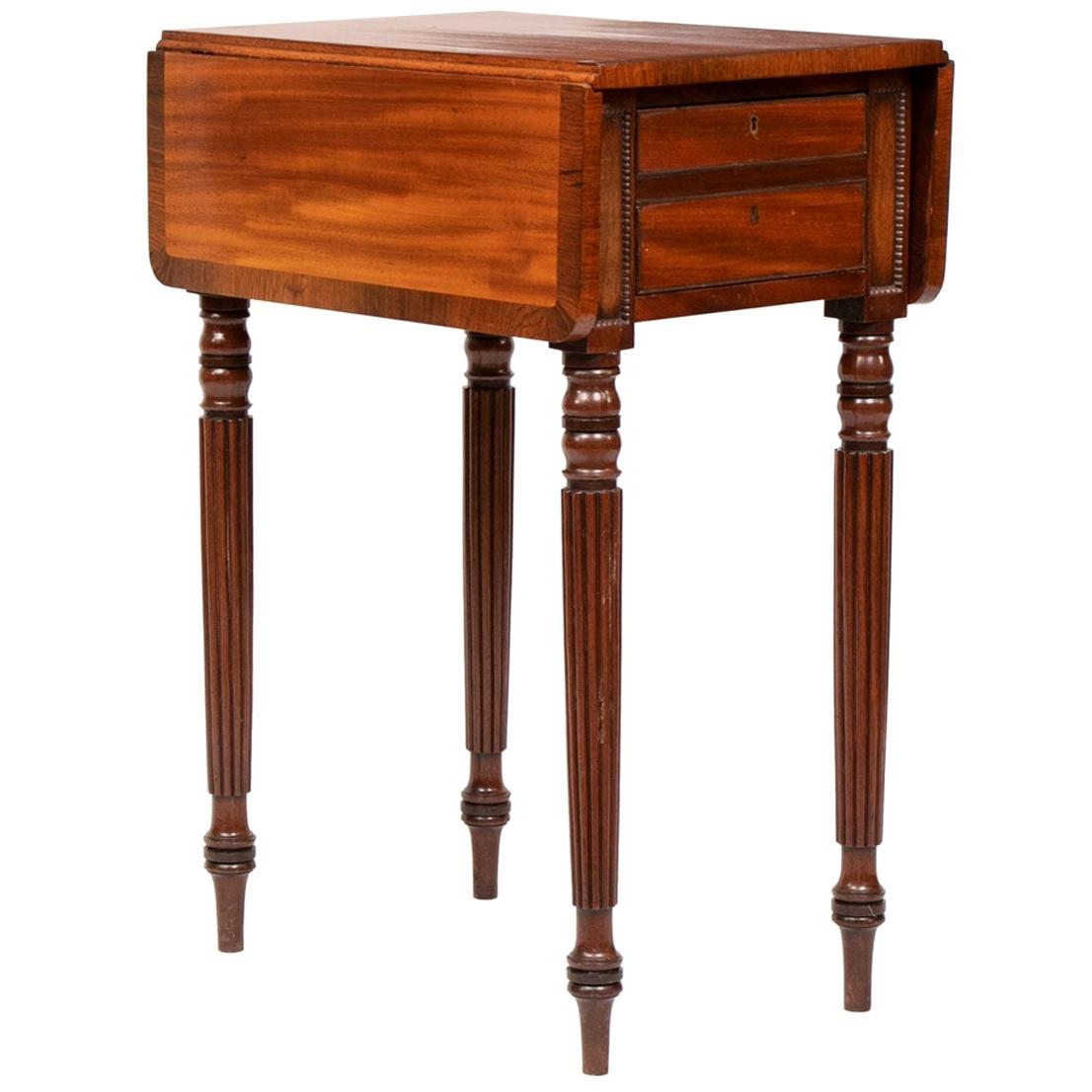 Antique Mahogany and Rosewood Gillows Side Table, circa 1820 For Sale