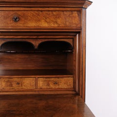 Antique Mahogany Secretaire with 4 Drawers from the 1840s