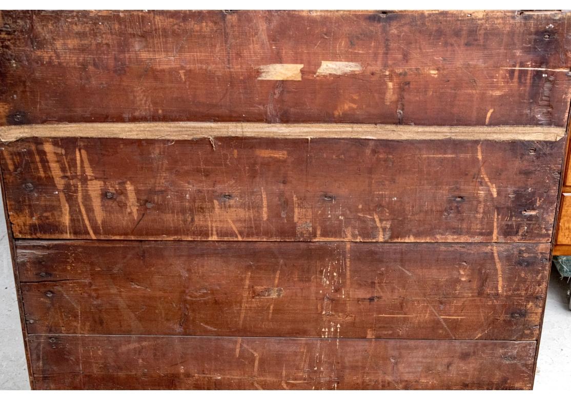 Baúl secreter antiguo de caoba en venta 2