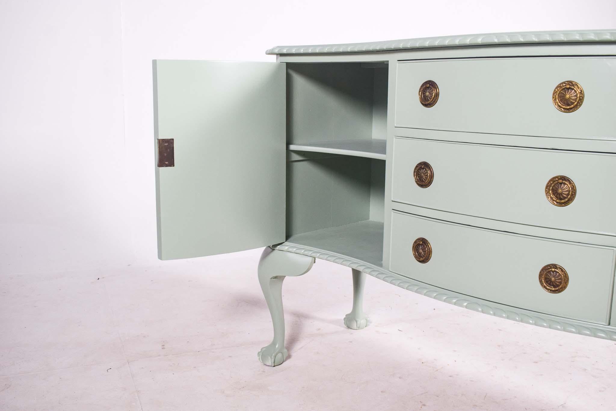 Antique Mahogany Sideboard in the Shabby Chic Style For Sale 1