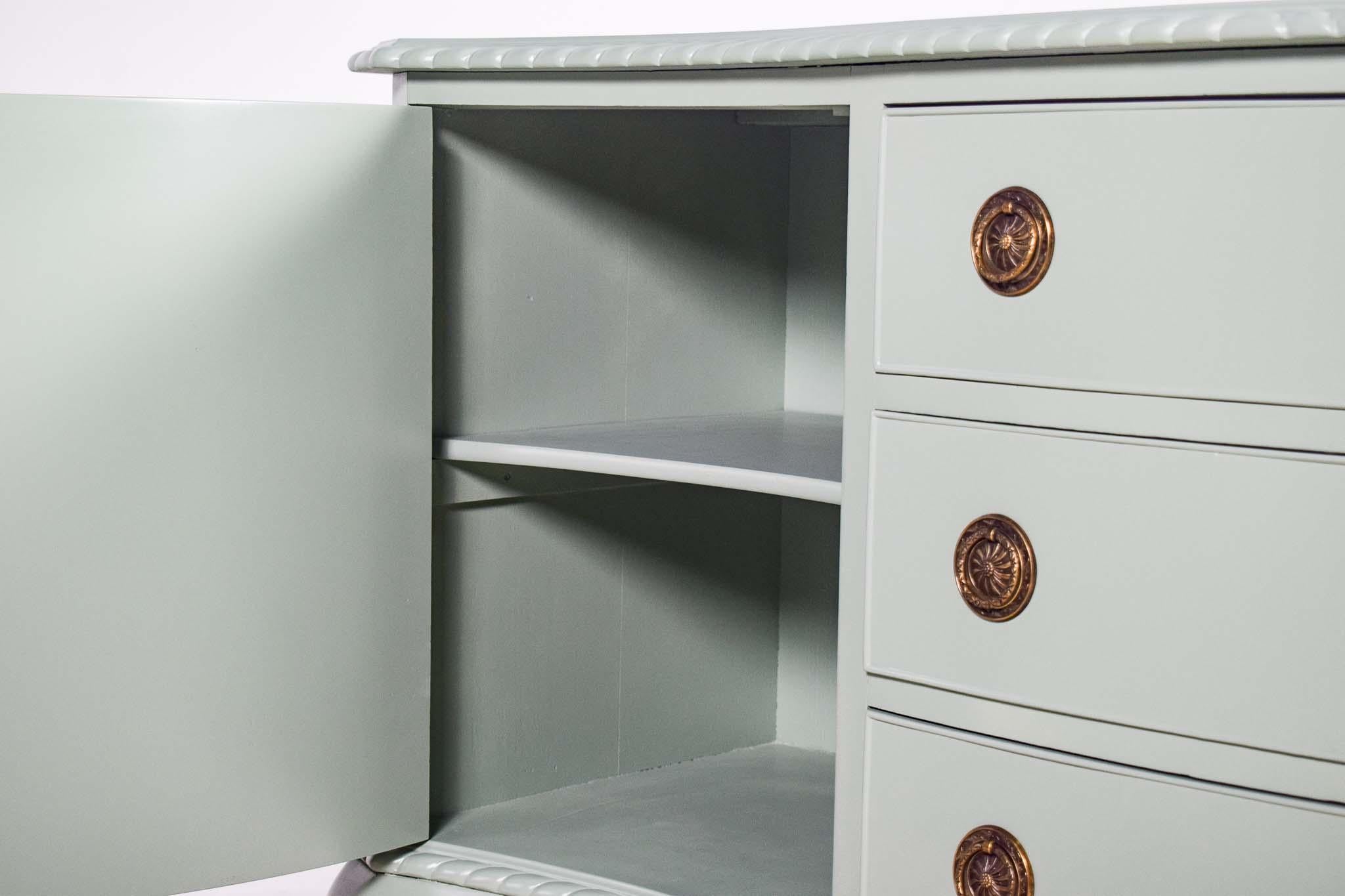 Antique Mahogany Sideboard in the Shabby Chic Style For Sale 2