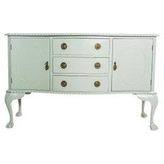 Antique Mahogany Sideboard in the Shabby Chic Style