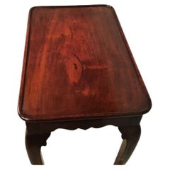 Antique Mahogany Silver Table