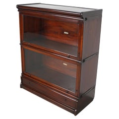 Antique Mahogany Stacking Bookcase by Globe Wernicke, ca 1900