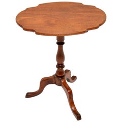 Antique Mahogany Tilt-Top Table