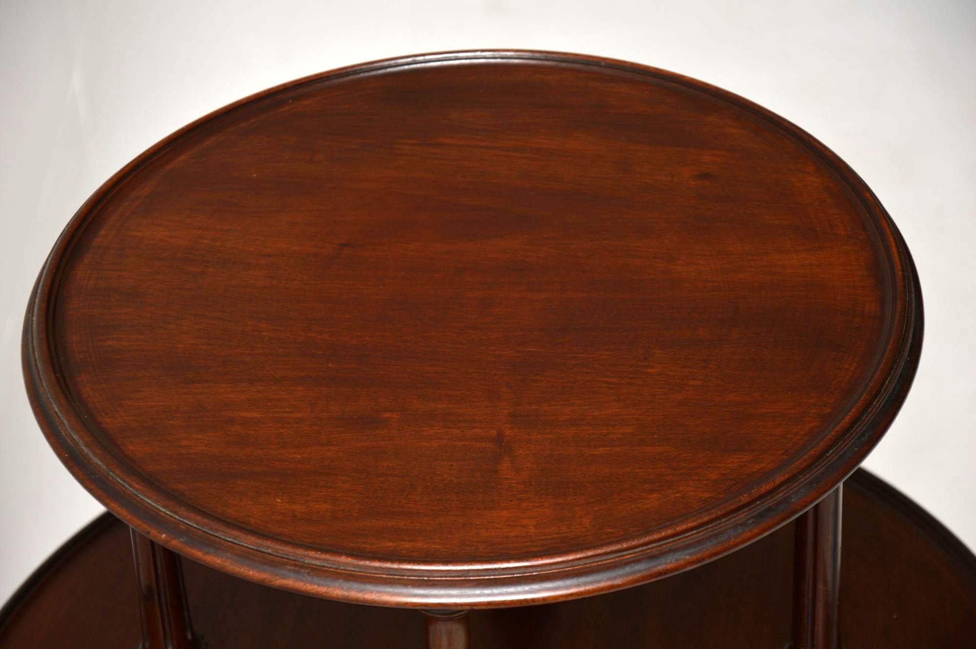 antique 3 tier table for sale
