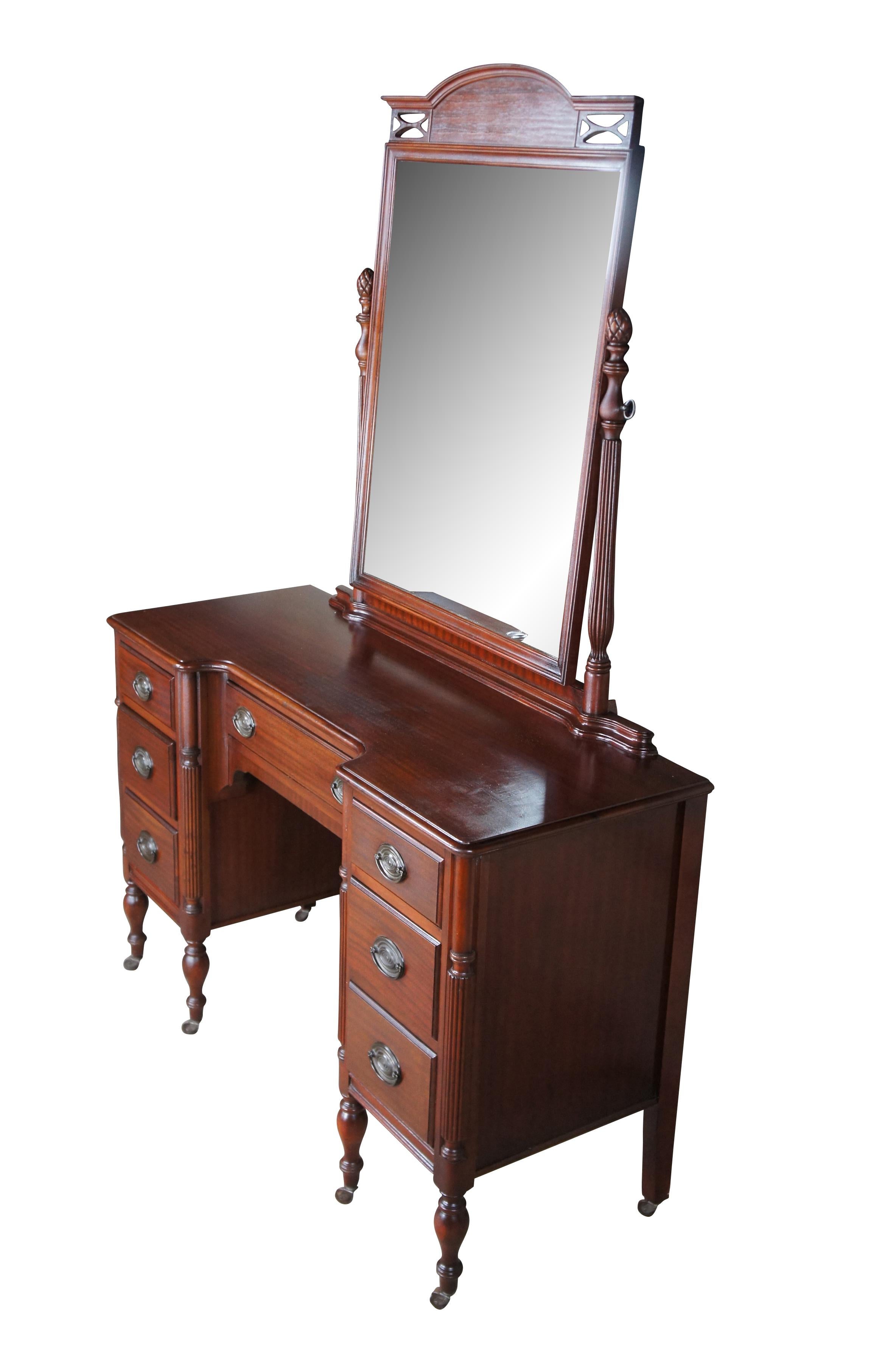 huntley furniture vanity antique