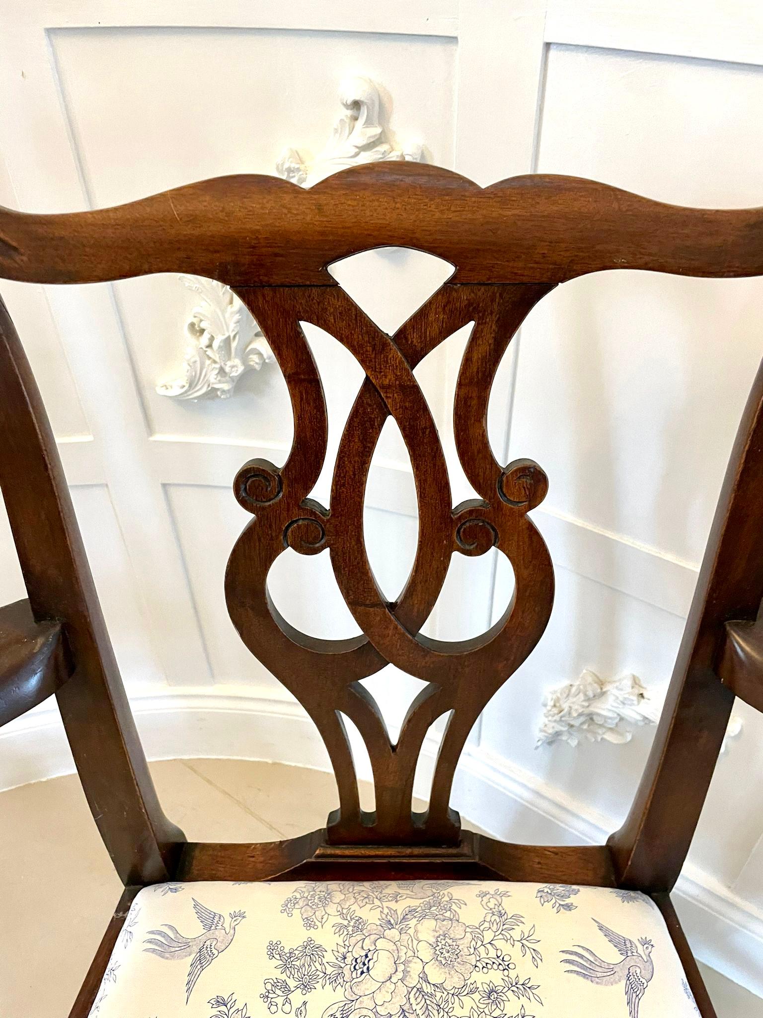 Antique Mahogany Victorian Desk Chair For Sale 6
